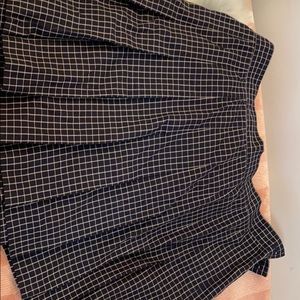 Pleated tennis skirt